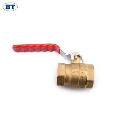 China General BT1001best seller brass ball valve with steel handle for sale