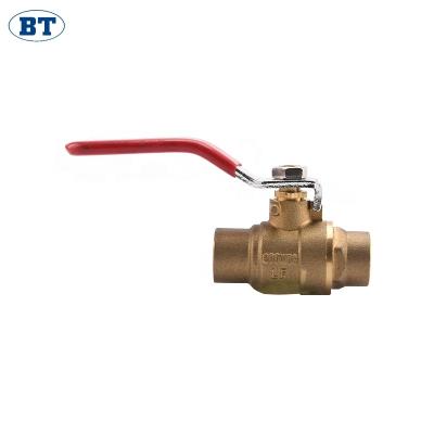 China Wholesale BT1060 general level standard brass pn40 ball valve for sale