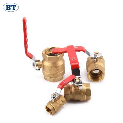 China Best selling general brass color brass ball valve BT1005 dn40 dn50 for sale