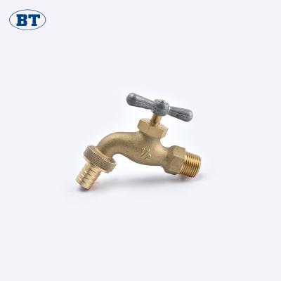 China BT2017 Contemporary New Design Lockable Brass Bibcock Faucet Garden Faucet for sale