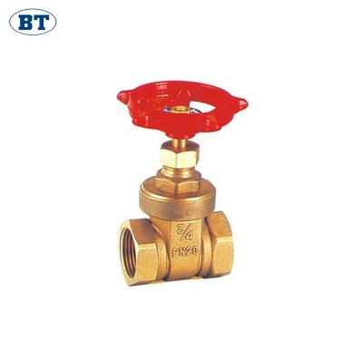 China General Cheap BT4015 Brass Stop Gate Valve for sale