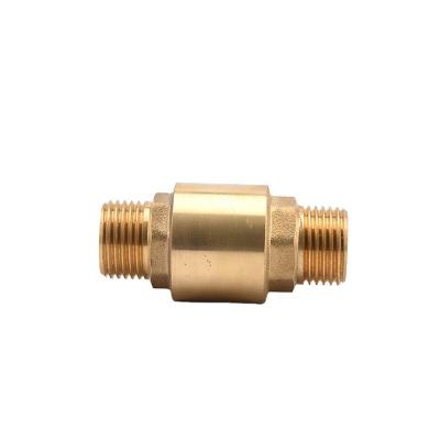 China Home Kitchen Supplier 1 BOTE BT5012 CHINA 2 3 4 Inch M Male Thread Spring Brass Vertical Lift Check Valve For Water Air Toilet for sale