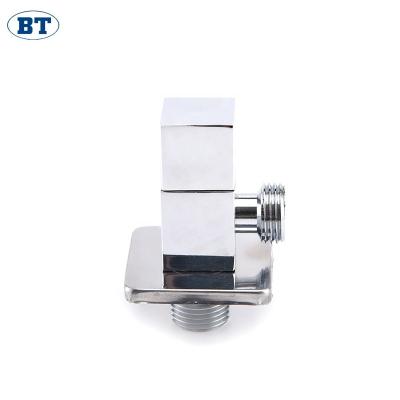 China BT3024 General Best Seller Chrome Plated Three Way Brass Angle Valve for sale