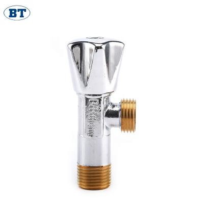 China BT3015 1/2 Inch General Chinese Wall Mounted Copper Water Hydraulic Angle Shut Off Valve for sale