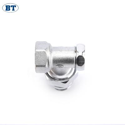 China Good Quality Home Kitchen BT3035 Brass Thermostatic Angle Radiator Valves for sale