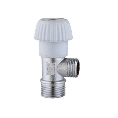 China BT3014 General Bathroom Accessories 1/2 Inch Brass Angle Valve With Plastic for sale