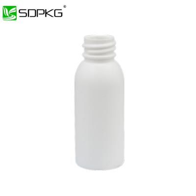 China Personal Care 30ml Round Shoulder HDPE Bottle Fashion Bottle Spray Bottle for sale