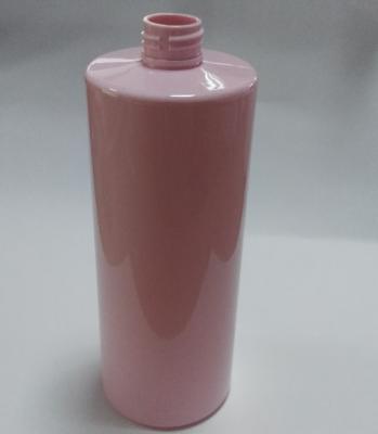 China Personal Care 500 Ml Plastic Round Shape PET Bottle Match With Spray Nozzle for sale