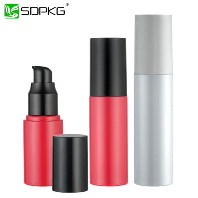 China Personal care 40ml-50ml-60ml samlle plastic PET bottles for cosmetic packaging with pump and cap for sale