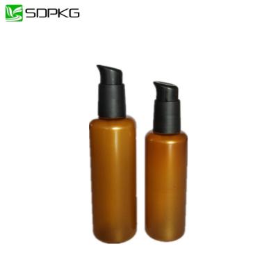 China Personal Care 150ml Plastic Liquid Bottle PET Lotion Bottle Cosmetics Packaging for sale