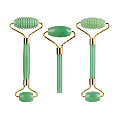 China Face Jade Roller Massager for Face Gua Sha Face Stone Massager Slim Skin Care Lift for sale