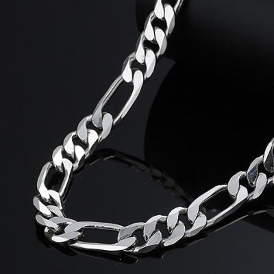 China Wholesale High Quality Fashionable S925 Mens Hip Hop Jewelry 5mm Sterling Silver Cuban Link From Factory 3mm 4mm for sale