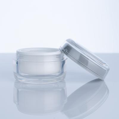 China 50ml Empty Cosmetic Jar Cosmetic Containers Jar Packaging Luxury Face Cream Plastic Jar For Skin Care for sale