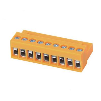 China PA66 UL94V-0 3.96mm Pitch Female Connectors Pluggable Terminal Block for sale