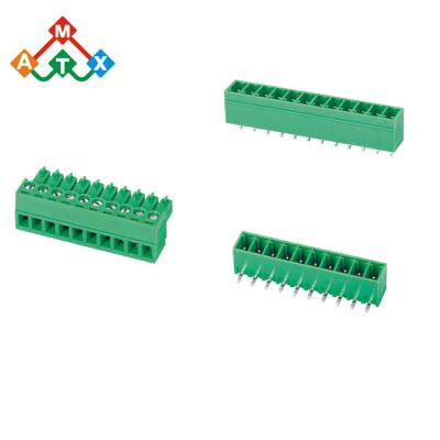 China PA66 PCB Mount Terminal Blocks for sale