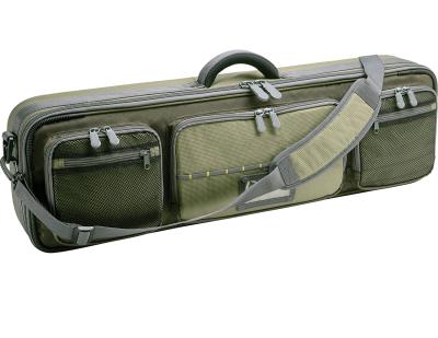 China Up to 4 Fishing Rods Rod Case Wholesale Fly Fishing Rod Gear Bag Case Hold Fly Fishing Rod Bags for sale