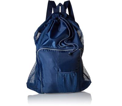 China Outdoor Accessories Customized Drawstring Backpack Sturdy Bag Swim Swimming Bag For Beach for sale