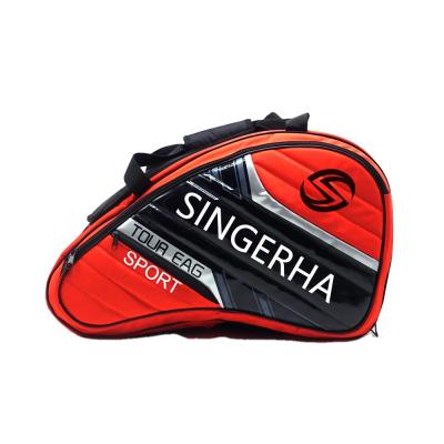 China Sports Gym Customized Tennis Racket Bag With Shoe Compartment Professional Padel Badminton Pickleball Bag for sale