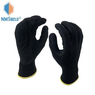 China Cheap CONSTRUCTION GLOVES Glove Tops NMSHIELD Nitrile Gloves Flexible for sale