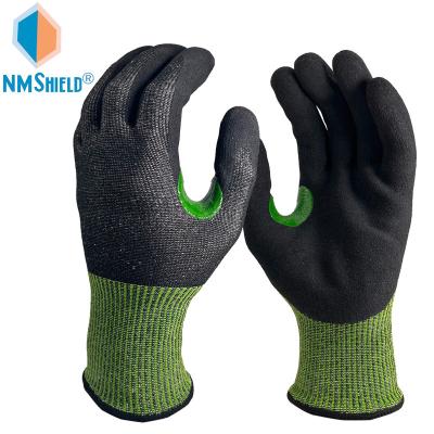 China Ultra Light Anti Cut NMSHIELD 18 Gauge ANSI A4 Anti Cut Safety Glove With Touch Screen Function for sale