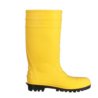 China NMSHIELD Steel Toe Cap S4 PVC Safety Steel Rain Boots for sale