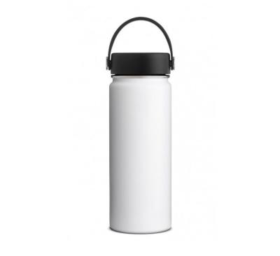 China 32oz 64oz Logo Vacuum Flask Bottle Double Wall Stainless Steel Viable Custom Water Bottle With Straw Lid for sale