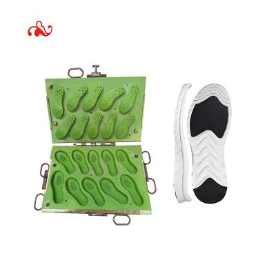 China Aluminum Moldable Eva Sheet Outsole Mold Adjustable Outsoles Shoes for sale