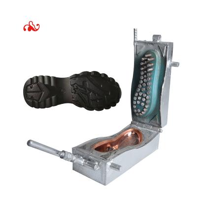 China PU outsole sole molding PVC and EVA aluminum injection sole flip flop slippers mold for sale