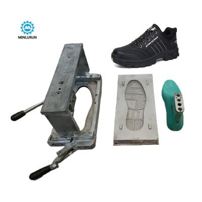 China High Quality Aluminum Plastic Injection Shoe Mold With Italy Gusbi Machine Dip Safty Casual Sport Shoes Mold Casting Maker for sale