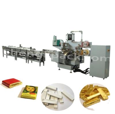 China Automatic Food Chocolate Bar Packing Machine High Speed ​​Packaging for sale