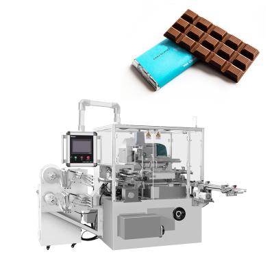 China Food Customized High Speed ​​Chocolate Bar Ice Cream Block Fold Wrapping Machine for sale