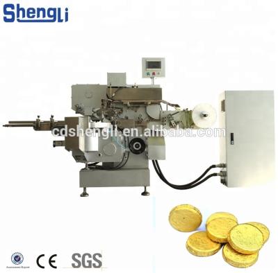 China automatic food chocolate foil wrapping machine for confectionery factory for sale