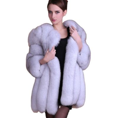 China 2021 anti-shrink solid color casual wear for women woman jacketss winter coats faux fur coat for sale