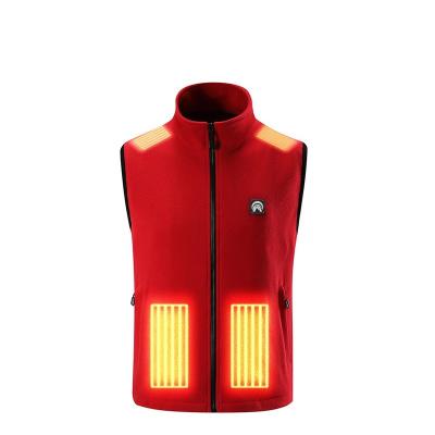 China Anti-Wrinkle Hot Sale Winter Warm Men's Vest USB Electric Heating Intelligent Battery Heated Vest Sleeveless Jacket For Unisex for sale