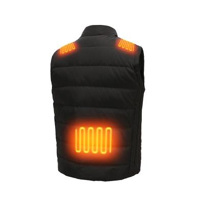 China 2023 Unisex Anti-Wrinkle Heating Cotton Vest Stripper Vest Trending Smart USB Heated Battery Heated Vest Vest For Winter for sale