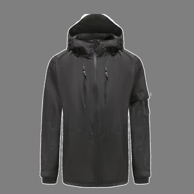 China Meinuanshu 5V 2A USB Plain Hardshell Color Men Waterproof Jacket Battery Operated Enthusiast Wholesale Winter Waterproof Anorak Jacket zu verkaufen