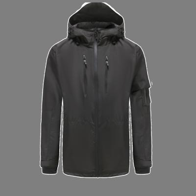 Κίνα Meinuanshu 2023 Casual Custom Vintage Warm Outdoor Hard Shell Parkas Winter Arket Coat Hooded Heating Shirt Heated Men's Jacket προς πώληση