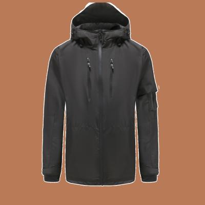 Κίνα 2023 Meinuanshu Professinal Waterproof Vintage Waterproof Custom Outdoor Hooded Jacket Shell Parkas Winter Heated Men's Passionate Jacket προς πώληση