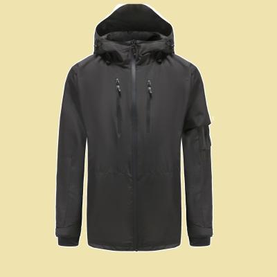 China Nuankang Waterproof USB Washable Windproof Outdoor 5V 2A Heated Men's Jacket 3-Speed ​​Temperature Control Battery Warm Heating Shirt zu verkaufen