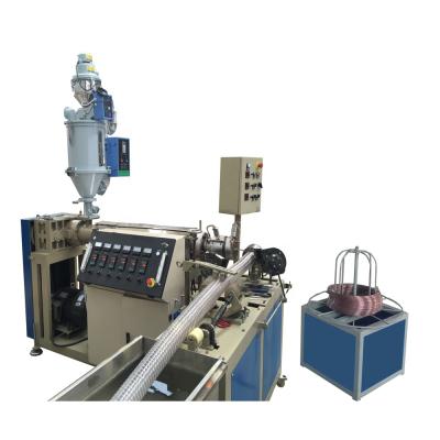 China PIPE Spiral Steel Wire PVC PP PE PU Pipe Conduit Production Line Making Machine for sale