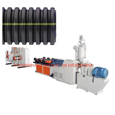 China Plastic Flexible PIPE Hose Sink Water Drain Corrugating Pipe Production Line Factory for sale