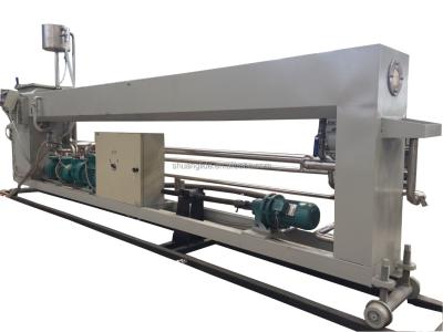 China PIPE Dazzle East Flexible Spiral Wrap Sleeve Cable Zipper Production Line Making Machine for sale