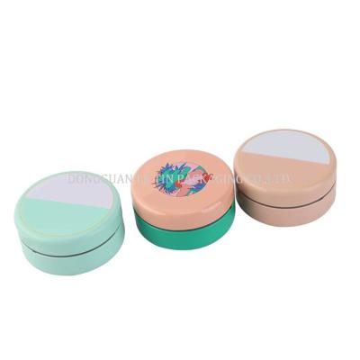 China Airtight Child Airtight Tin Containers Round Child Resistant Tin Packaging Box for sale