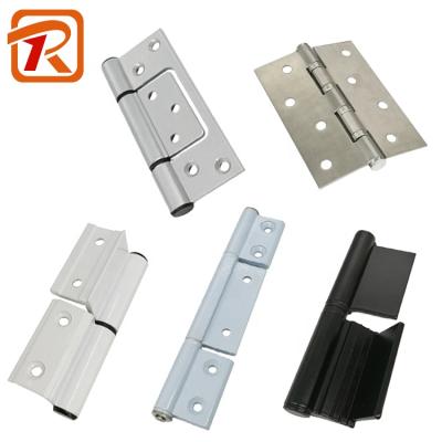 China Modern Door Accessories Gemel Bi-Folding Aluminum Letters Hinges Spray Painting Concealed Door Hinge for sale