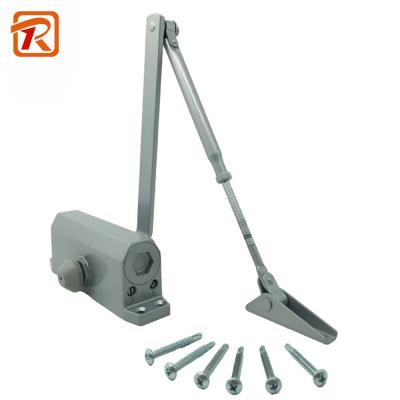 China Modern Wholesale Aluminum Alloy Listed Medium Heavy Duty Adjustable Automatic Door Closer for sale