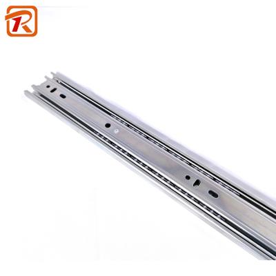 China Small Modern 3 Fold Full Extension Ball Bearing Drawer Slide Rail For Cabinet Accessories Drawer Slide for sale