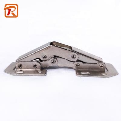 China Contemporary Self Closing Hinge Hydraulic Type 90 Degree Spring Cabinet Hinge Bridge Hinge for sale