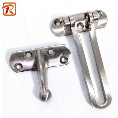 China Modern Durable Zinc Alloy Security Stainless Steel Door Chain Security Gate Guard Guard for sale