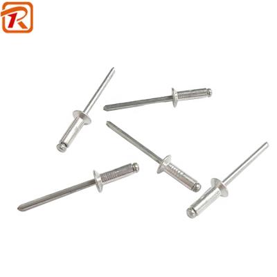 China Suitable for any color plastic steel white galvanized rivet stainless steel aluminum blind rivet for sale