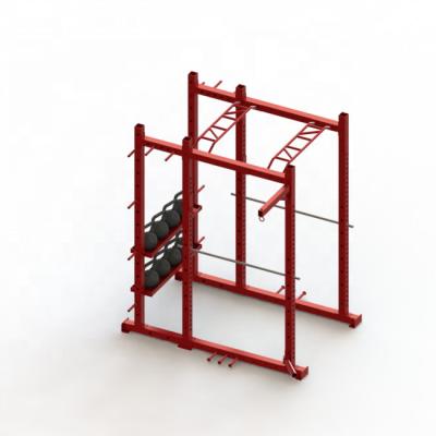 China Gym Equipment Pectoral Monkey Bar Wedges For Cross Training Fit Use Multifunctional Storage And Fitness Power Cage for sale